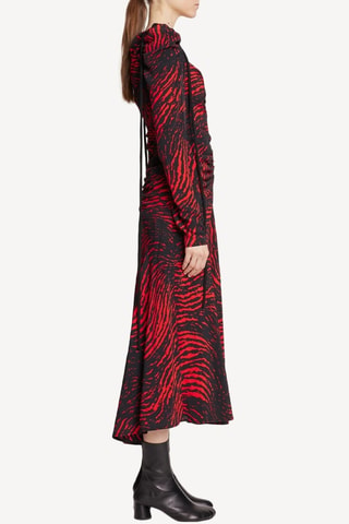 Vestido midi - Rojo - Proenza Schouler
