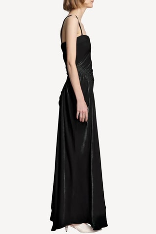 Vestido largo sin mangas - Negro - Proenza Schouler