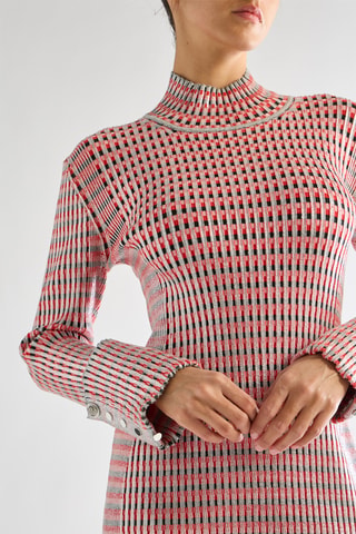 Vestido corto - Rosa - Paco Rabanne