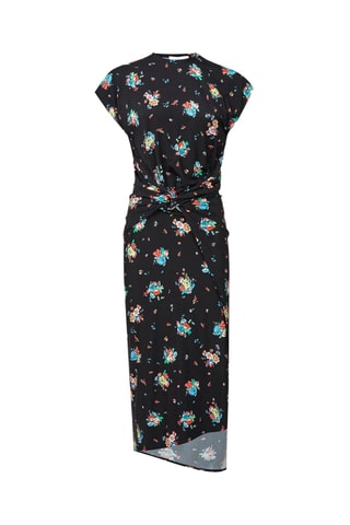 Vestido midi - Negro - Paco Rabanne