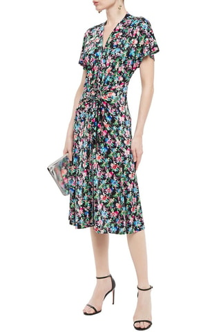 Vestido midi - Negro - Paco Rabanne