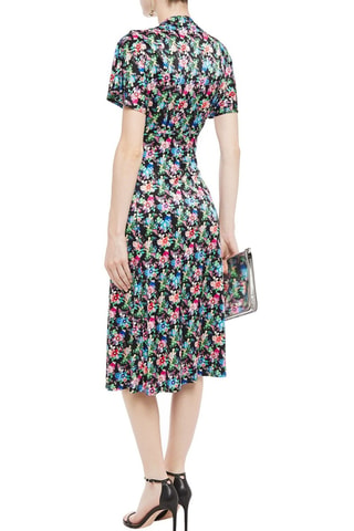 Vestido midi - Negro - Paco Rabanne