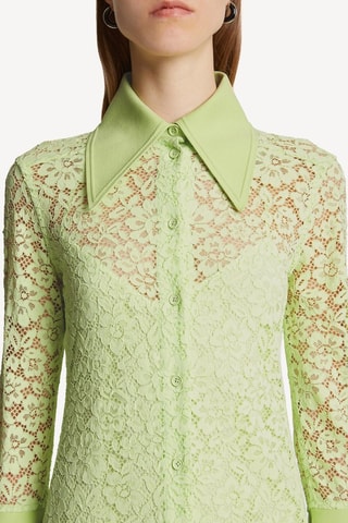 Vestido camisero - Verde - Proenza Schouler