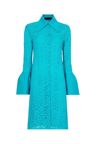 Vestido camisero - Azul - Proenza Schouler