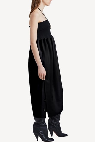 Vestido bustier - Negro - Proenza Schouler