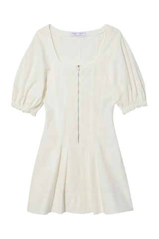 Vestido corto - Blanco - Proenza Schouler