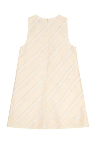 Vestido trapecio - Crudo - Ganni