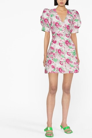 Vestido camisero - Rosa - Ganni