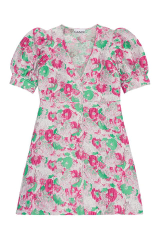 Vestido camisero - Rosa - Ganni