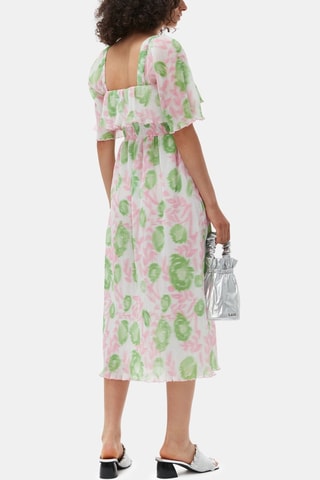 Vestido midi - Rosa - Ganni