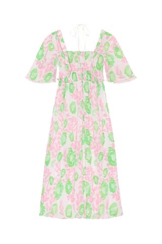Vestido midi - Rosa - Ganni