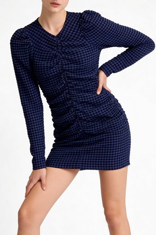 Vestido de tubo - Azul cobalto - Ganni
