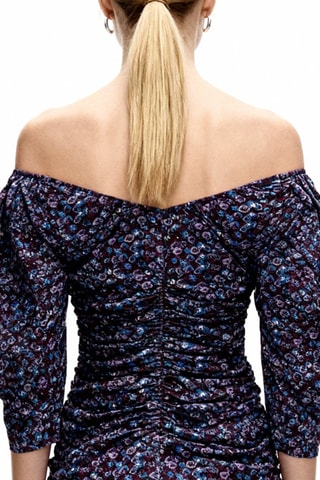 Vestido recto - Violeta - Ganni