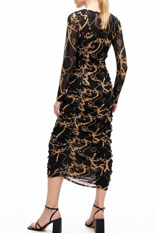 Vestido de tubo - Negro - Ganni
