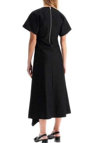 Vestido midi - Negro - Ganni