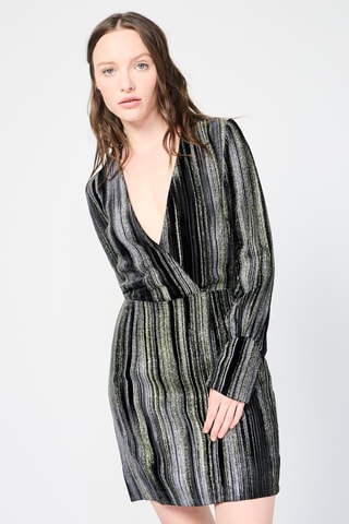 Vestido recto - Negro