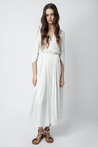 Vestido largo - Crudo
