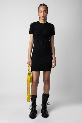 Vestido corto - Negro