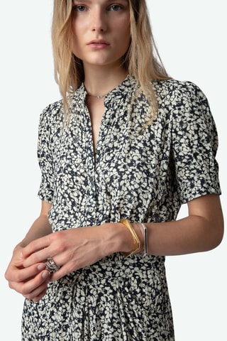 Vestido midi - Negro