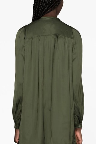Vestido recto - Caqui