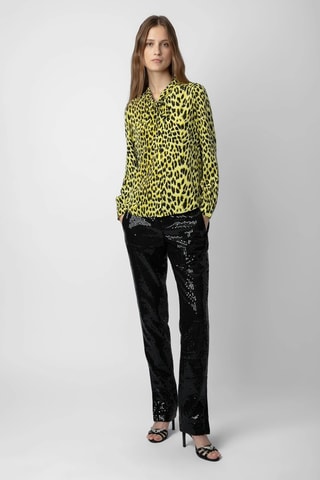 Camisa de seda - Amarillo