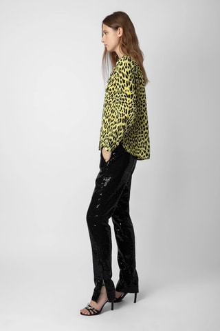 Camisa de seda - Amarillo