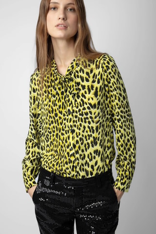 Camisa de seda - Amarillo