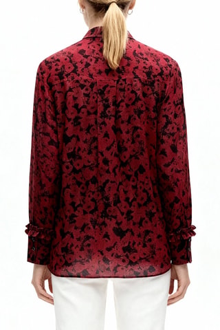 Camisa - Rojo - Ganni