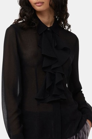 Camisa - Negro - Ganni