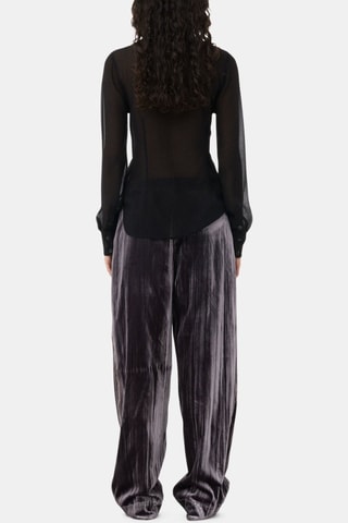 Camisa - Negro - Ganni