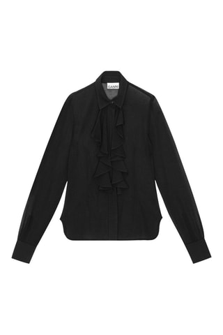 Camisa - Negro - Ganni