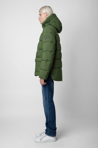 Anorak con capucha - Verde