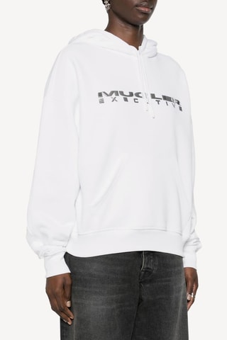 Sudadera con capucha - Blanco - Mugler