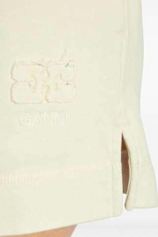 Short de algodón orgánico - Gris - Ganni
