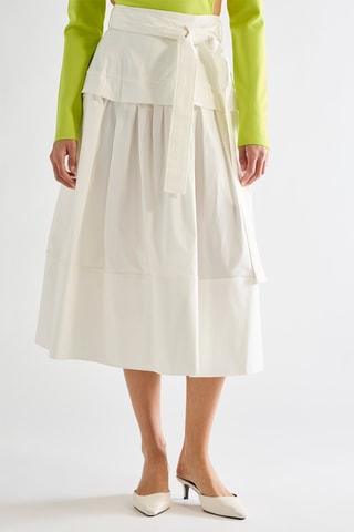 Falda - Blanco - Proenza Schouler