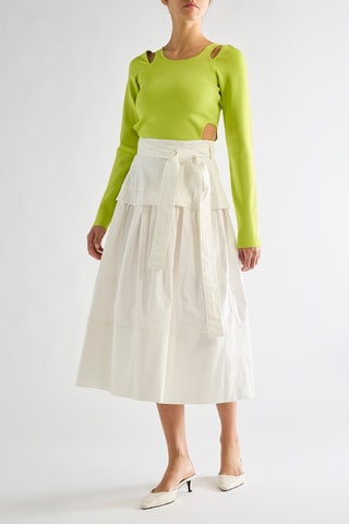 Falda - Blanco - Proenza Schouler