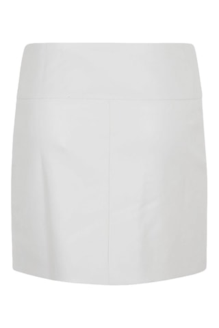 Falda recta - Blanco - Proenza Schouler