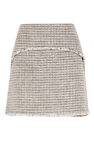 Falda recta - Gris - Proenza Schouler