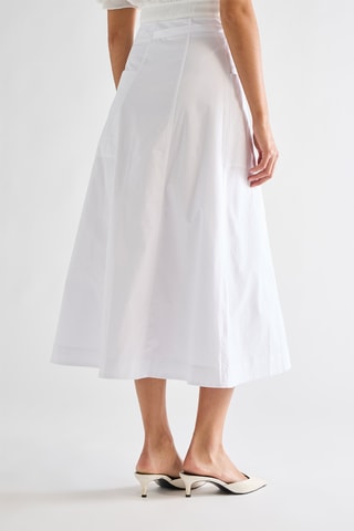 Falda cruzada - Blanco - Proenza Schouler