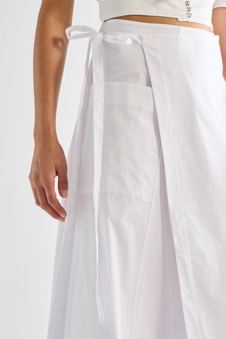 Falda cruzada - Blanco - Proenza Schouler