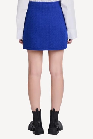 Falda cruzada - Azul - Proenza Schouler
