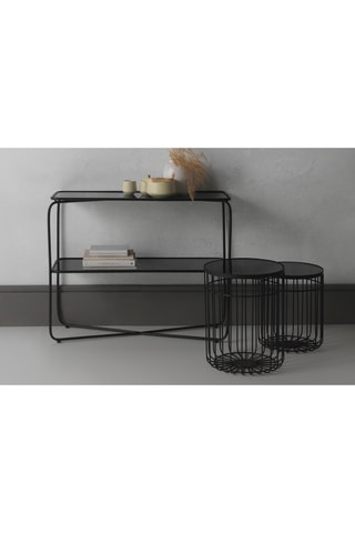 Table console - Noir