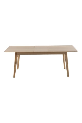 Mesa de comedor de roble - 160/200 x 90 x 75 cm