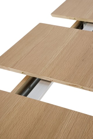 Mesa de comedor de roble - 160/200 x 90 x 75 cm