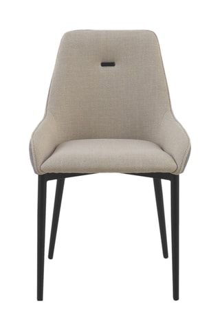 4 sillas - Gris y beige