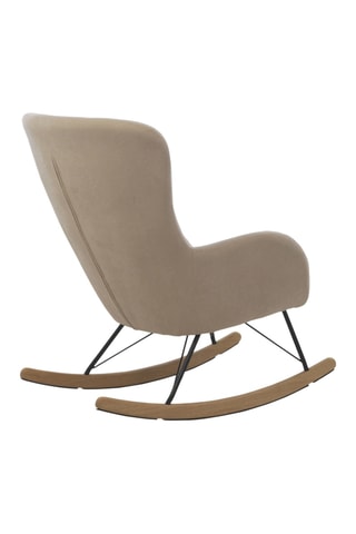 Sillón mecedor - Crema