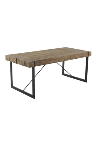 Table à manger en bois - 200 x 80 x 90 cm