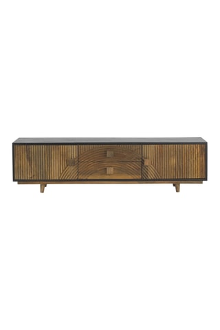 Mueble de TV de madera de mango - 150 x 40 x 38 cm