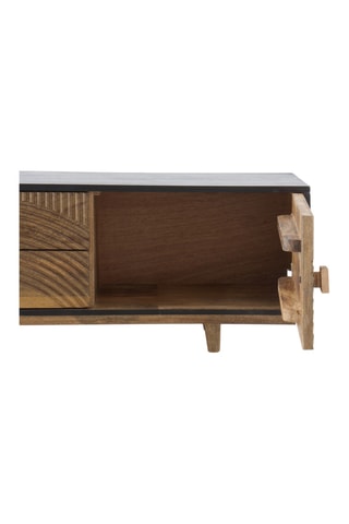 Mueble de TV de madera de mango - 150 x 40 x 38 cm