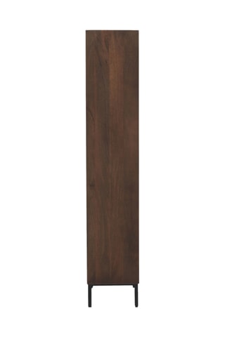 Estantería de madera - Natural y negro